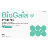BioGaia Prodentis Probiotic Lozenges Mint Flavour 10 Pack