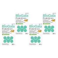 BioGaia Prodentis Probiotic Lozenges Apple Flavour 30 Pack Bundle of 4
