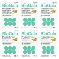 BioGaia Prodentis Probiotic Lozenges Apple Flavour 30 Pack Bundle of 6