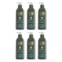 Hemp Worx Lemon Myrtle & Clary Sage Hand and Body Wash 500mL Pack of 6
