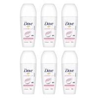 Dove Antiperspirant 48HR Powder Soft Roll-On 50mL Pack of 6
