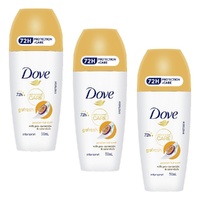Dove Advanced Care Antiperspirant 72HR Protection Passionfruit Pack of 3