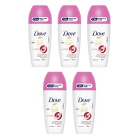 Dove Advanced Care Antiperspirant 72HR Protection Pomegranate Roll-On Pack of 5
