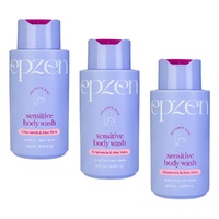 EpZen Delicate Diva Sensitive Body Wash 400mL Pack of 3