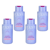EpZen Delicate Diva Sensitive Body Wash 400mL Pack of 4