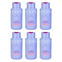 EpZen Delicate Diva Sensitive Body Wash 400mL Pack of 6