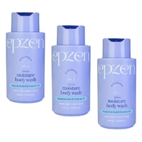 EpZen Skin Drench Triple Moisture Body Wash 400mL Pack of 3