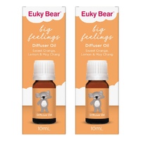 Euky Bear Big Feelings Diffuser Oil 10ml Pack of 2