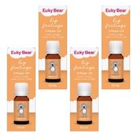 Euky Bear Big Feelings Diffuser Oil 10ml Pack of 4