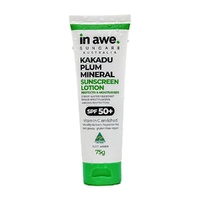 In Awe Kakadu Plum Mineral Sunscreen Lotion SPF50+ 75g