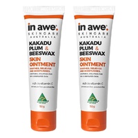 In Awe Kakadu Plum & Beeswax Skin Ointment 50g Pack of 2