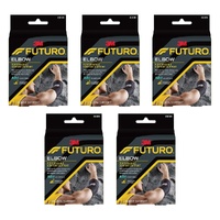 Futuro Performance Comfort Elbow Support Adjustable Pack of 5