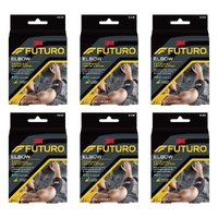 Futuro Performance Comfort Elbow Support Adjustable Pack of 6