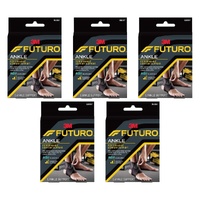 Futuro Performance Comfort Ankle Support Adjustable Pack of 5