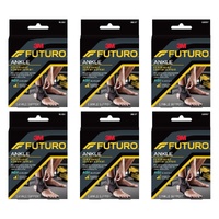 Futuro Performance Comfort Ankle Support Adjustable Pack of 6