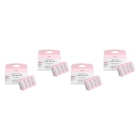 Gem Skin-Loving 5-Blade Razor Refills 4 Pack Bundle of 4