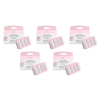 Gem Skin-Loving 5-Blade Razor Refills 4 Pack Bundle of 5