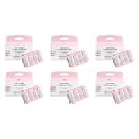 Gem Skin-Loving 5-Blade Razor Refills 4 Pack Bundle of 6