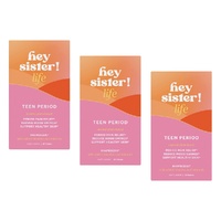 Hey Sister Life Teen Period Pain 28 Tablets Pack of 3