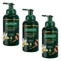 Palmolive Foam Hand Wash Luminous Oils Vanilla 400mL Pack of 3