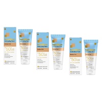 Hamilton Everyday Face Medium Tint SPF 50+ Sunscreen Lotion 75g Pack of 3
