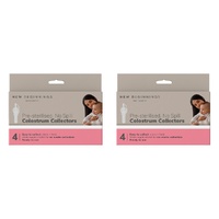 New Beginnings Colostrum Collect Tube 4 Pack Bundle of 2