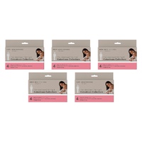 New Beginnings Colostrum Collect Tube 4 Pack Bundle of 5