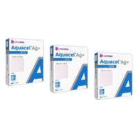 Aquacel Ag+ Extra Sterile 10cm x 10cm Pack of 3