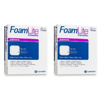 Aquacel Foam Lite Sterile Dressing 5cm x 5cm Pack of 2