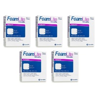 Aquacel Foam Lite Sterile Dressing 5cm x 5cm Pack of 5