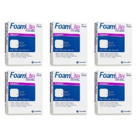 Aquacel Foam Lite Sterile Dressing 5cm x 5cm Pack of 6