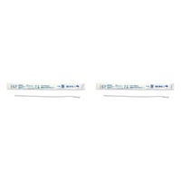 Cure Medical Catheter Male Uncoated 16 Straight Tip 12 Pack of 2