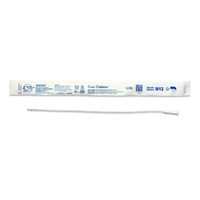 Cure Medical Catheter Male Uncoated 16 Straight Tip 12