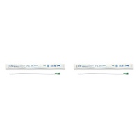 Cure Medical Catheter Male Uncoated 16 Straight Tip 14 Pack of 2
