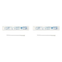 Cure Medical Catheter Female Uncoated 6 Inch Straight Tip 12 Pack of 2