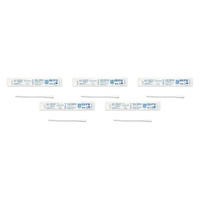 Cure Medical Catheter Female Uncoated 6 Inch Straight Tip 12 Pack of 5