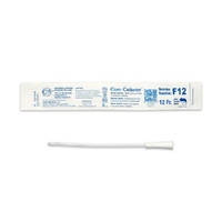 Cure Medical Catheter Female Uncoated 6 Inch Straight Tip 12
