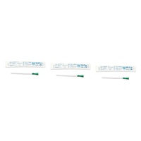 Cure Medical Catheter Female Uncoated 6 Inch Straight Tip 14 Pack of 3