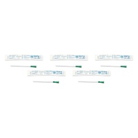 Cure Medical Catheter Female Uncoated 6 Inch Straight Tip 14 Pack of 5