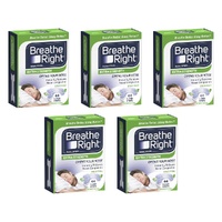 Breathe Right Nasal Strips Extra Strength 44 Strips Pack of 5