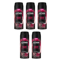 Lynx Fine Fragrance Body Spray Cherry Spritz 150mL Pack of 5