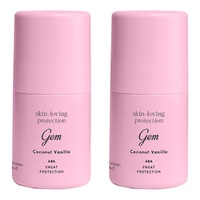 GEM Skin Loving Roll On Deodorant Coconut Vanilla 50mL Pack of 2