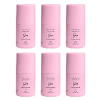 GEM Skin Loving Roll On Deodorant Coconut Vanilla 50mL Pack of 6