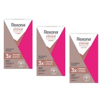Rexona Clinical Protection Cream Ultimate Sport Antiperspirant Pack of 3