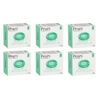 Pears Pure & Gentle Soap With Lemon Flower Extracts 3 x 125g Pack of 6