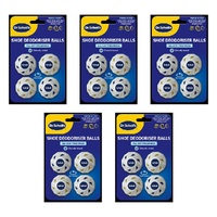Scholl Shoe Deodoriser Balls 4 Pack Bundle of 5