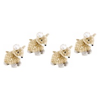Cosy Cuddler Deer or Dog Cushion Pet Pack of 4