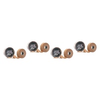 Medstock Rigid Strapping Tape Tan, 25 Millimetre, 13.7m Pack of 4