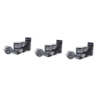Medstock Kinesiology Tape Black, 5m Roll Pack of 3
