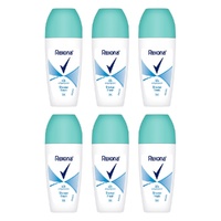 Rexona Antiperspirant Roll On Deodorant Shower Fresh 50mL Pack of 6